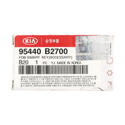 New-Kia-Soul-2014-Genuine---OEM-Smart-Remote-Key-433MHz-OEM-Part-Number:-95440-B2700-,-95440B2700---Emirates-Keys