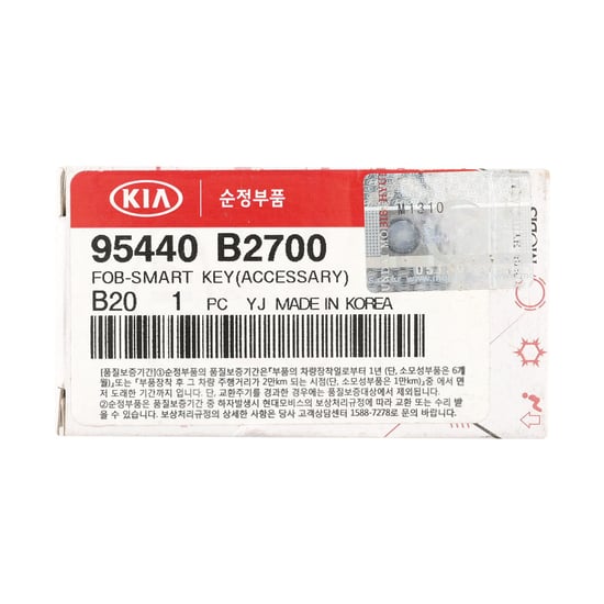 New-Kia-Soul-2014-Genuine---OEM-Smart-Remote-Key-433MHz-OEM-Part-Number:-95440-B2700-,-95440B2700---Emirates-Keys