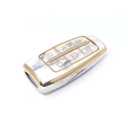 New-Aftermarket-Nano-High-Quality-Marble-Cover-For-Hyundai-Remote-Key-6-Buttons-White-Color-HY-I12J6A---Emirates-Keys