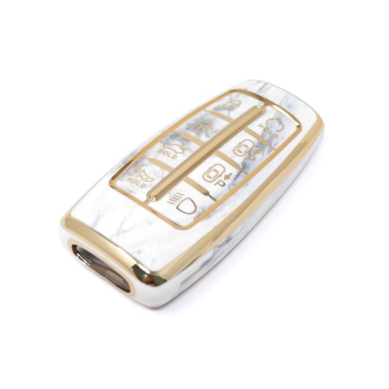 New-Aftermarket-Nano-High-Quality-Marble-Cover-For-Hyundai-Remote-Key-8-Buttons-White-Color-HY-I12J8A---Emirates-Keys