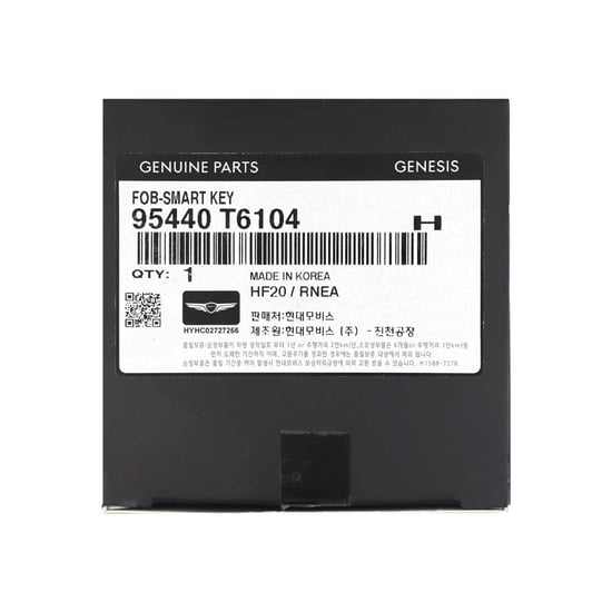 New-Hyundai-GV80-2022-Genuine-OEM-Smart-Remote-Key-433MHz-5+1-Buttons-OEM-Part-Number:-95440-T6104---Emirates-Keys