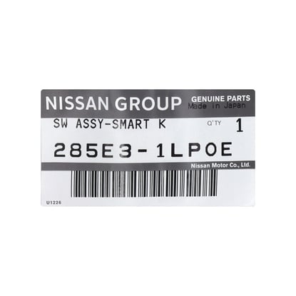 New-Nissan-Armada-2022-2023-Genuine---OEM-Smart-Remote-Key-4-Buttons-433MHz-OEM-Part-Number:-285E3-1LP0E---FCC-ID:-CWTWB1U787---Emirates-Keys
