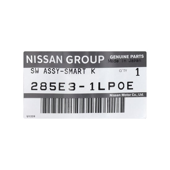 New-Nissan-Armada-2022-2023-Genuine---OEM-Smart-Remote-Key-4-Buttons-433MHz-OEM-Part-Number:-285E3-1LP0E---FCC-ID:-CWTWB1U787---Emirates-Keys