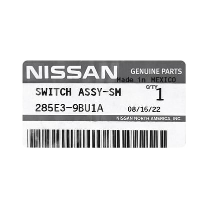 New-Nissan-Frontier-2022-Genuine---OEM-Smart-Remote-Key-3-Buttons-433MHz-OEM-Part-Number:-285E3-9BU1A---FCC-ID:-KR5TXN7----Emirates-Keys