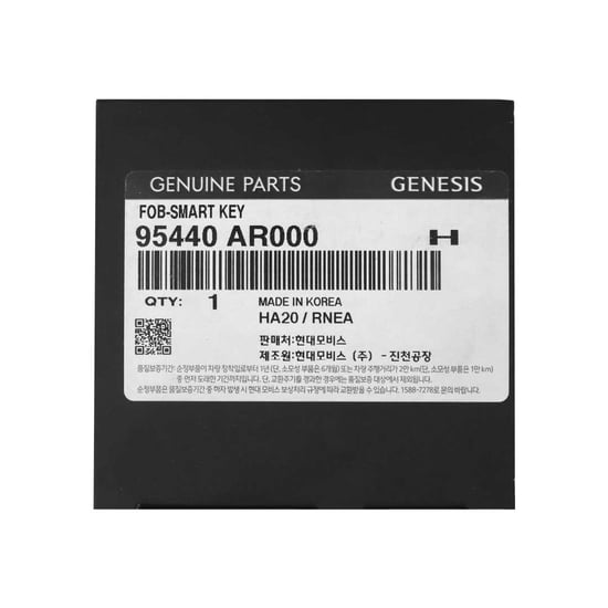 New-Hyundai-Genesis-GV70-2022-Genuine-OEM-Smart-Key-6-Buttons-433MHz-Manufacturer-Part-Number:-95440-AR000-FCC-ID:-TQ8-FOB-4F36---Emirates-Keys