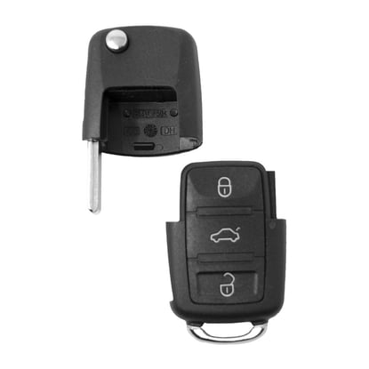 New-Aftermarket-Volkswagen-VW-G-Replacement-Flip-Remote-3-Button-433MHz-High-Quality-Best-Price---Emirates-Keys