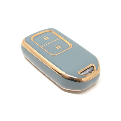 New-Aftermarket-Nano-High-Quality-Cover-For-Honda-Remote-Key-2-Buttons-Gray-Color-HD-A11J2---Emirates-Keys