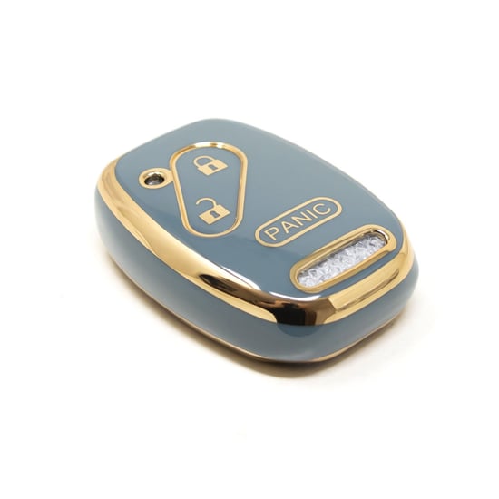 New-Aftermarket-Nano-High-Quality-Cover-For-Honda-Remote-Key-3-Buttons-Gray-Color-HD-J11J3B---Emirates-Keys