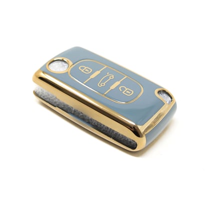New-Aftermarket-Nano-High-Quality-Cover-For-Peugeot-Remote-Key-3-Buttons-Gray-Color-PG-D11J3---Emirates-Keys