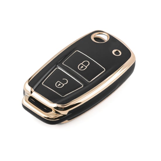 New-Aftermarket-Nano-High-Quality-Cover-For-Dongfeng-Remote-Key-2-Buttons-Black-Color-DF-B11J---Emirates-Keys