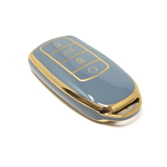 New-Aftermarket-Nano-High-Quality-Cover-For-Chery-Remote-Key-4-Buttons-Gray-Color-CR-C11J---Emirates-Keys