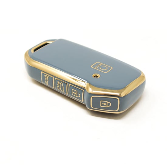 New-Aftermarket-Nano-High-Quality-Cover-For-Kia-2018-2022-Remote-Key-4+1-Buttons-Gray-Color-KIA-C11J5---Emirates-Keys