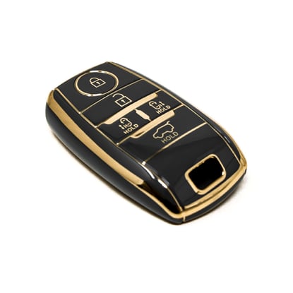 New-Aftermarket-Nano-High-Quality-Cover-For-Kia-Remote-Key-5-Buttons-Black-Color-KIA-D11J5---Emirates-Keys