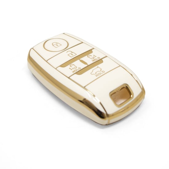 New-Aftermarket-Nano-High-Quality-Cover-For-Kia-Remote-Key-5-Buttons-White-Color-KIA-D11J5---Emirates-Keys