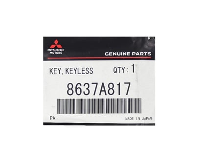 Brand-NEW-Mitsubishi-Outlander-2015-2019-Genuine-OEM-Smart-Key-4-Buttons-315MHz-Manufacturer-Part-Number:-8637A817---FCCID:-OUC644M-KEY-N