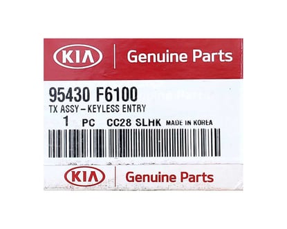 NEW-KIA-Cadenza-2016-2020-Genuine-OEM-Flip-Remote-Key-433MHz-3-Buttons-95430-F6100-95430F6100---FCCID:-RKE-4F28---Emirates-Keys