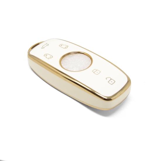 New-Aftermarket-Nano-High-Quality-Cover-For-Roewe-Remote-Key-5-Buttons-White-Color-RW-C11J---Emirates-Keys