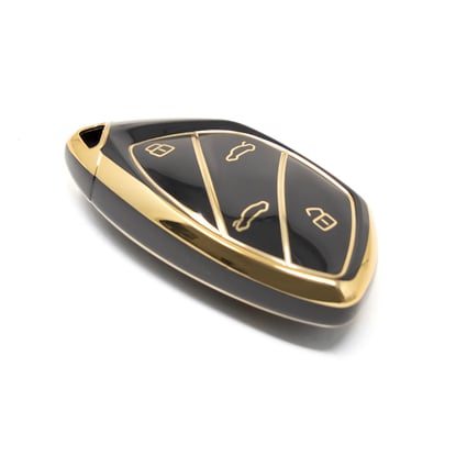 New-Aftermarket-Nano-High-Quality-Cover-For-Roewe-Remote-Key-4-Buttons-Black-Color-RW-D11J---Emirates-Keys