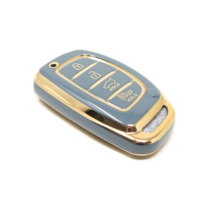 New-Aftermarket-Nano-High-Quality-Cover-For-Hyundai-Tucson-Smart-Remote-Key-4-Buttons-Gray-Color-HY-A11J4A---Emirates-Keys