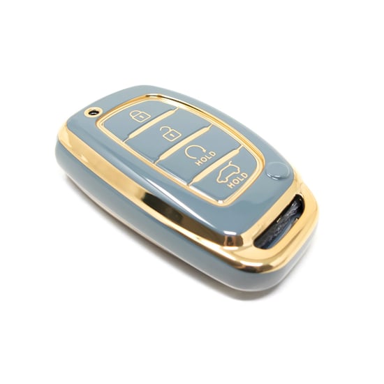 New-Aftermarket-Nano-High-Quality-Cover-For-Hyundai-Smart-Remote-Key-4-Buttons-Gray-Color-HY-A11J4B---Emirates-Keys