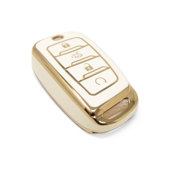 New-Aftermarket-Nano-High-Quality-Cover-For-Changan-Remote-Key-4-Buttons-White-Color-CA-D11J---Emirates-Keys