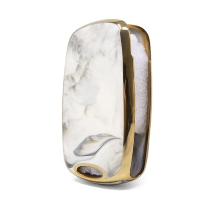 New-Aftermarket-Nano-High-Quality-Marble-Cover-For-Dongfeng-Flip-Remote-Key-3-Buttons-White-Color-DF-E12J---Emirates-Keys