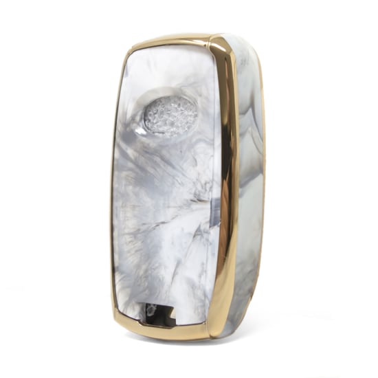 New-Aftermarket-Nano-High-Quality-Marble-Cover-For-Kia-Remote-Key-4-Buttons-White-Color-KIA-D12J4A---Emirates-Keys