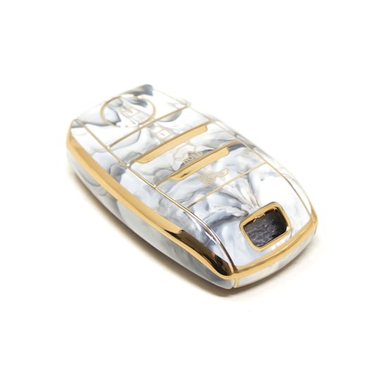 New-Aftermarket-Nano-High-Quality-Marble-Cover-For-Kia-Remote-Key-4-Buttons-White-Color-KIA-D12J4A---Emirates-Keys
