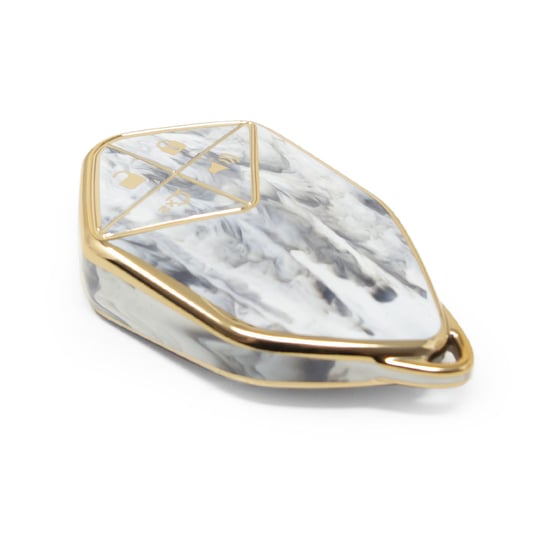 New-Aftermarket-Nano-High-Quality-Marble-Cover-For-Shenlan-Remote-Key-4-Buttons-White-Color-SL-A12J---Emirates-Keys