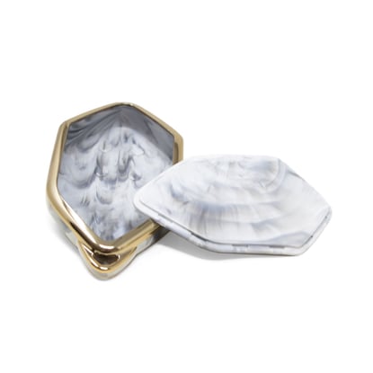 New-Aftermarket-Nano-High-Quality-Marble-Cover-For-Shenlan-Remote-Key-4-Buttons-White-Color-SL-A12J---Emirates-Keys