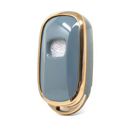 New-Aftermarket-Nano-High-Quality-Cover-For-Honda-Remote-Key-2-Buttons-Gray-Color-HD-G11J2---MK3