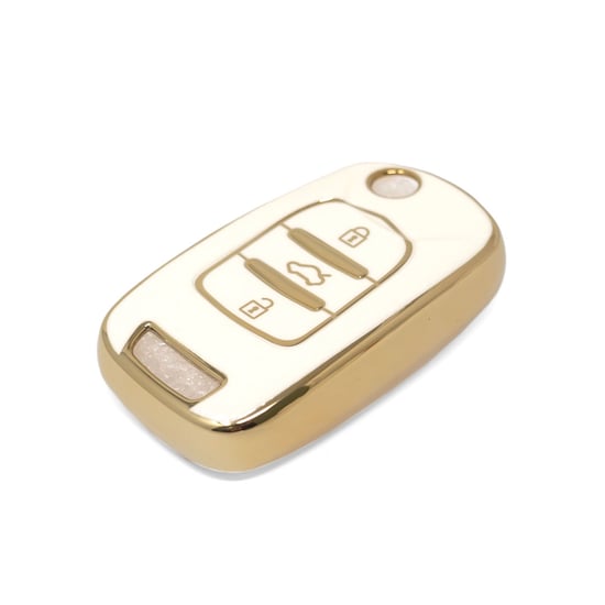 New-Aftermarket-Nano-High-Quality-Cover-For-Baojun-Flip-Remote-Key-3-Button-White-Color-BJ-B11J---Emirates-Keys