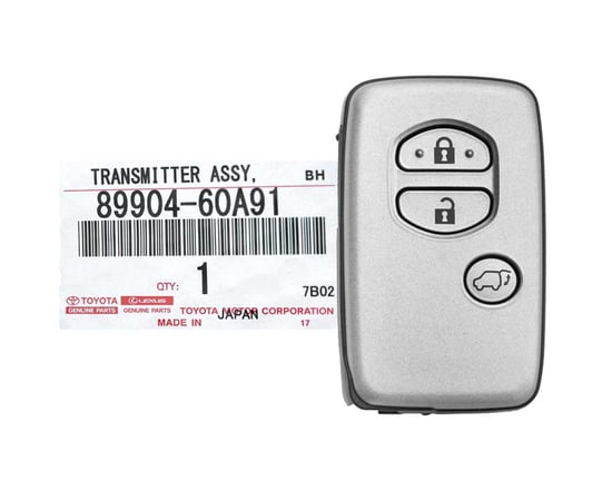 Brand-NEW-Toyota-Land-cruiser-2013-2015-Genuine-OEM-Smart-Key-3-Buttons-433MHz-89904-60A91--FCCID:-B77EA---Emirates-Keys