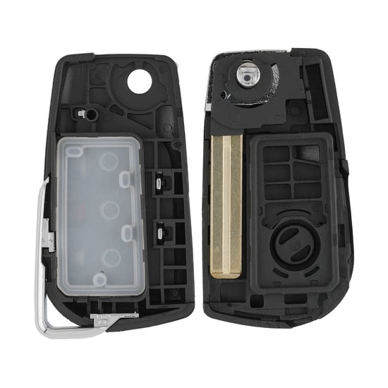 New-Aftermarket-Toyota-2019-Flip-Remote-Key-Shell-2+1-Buttons-Toy48-Blade-High-Quality-Best-Price---Emirates-Keys