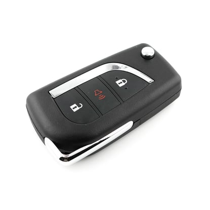 New-Aftermarket-Toyota-2019-Flip-Remote-Key-Shell-2+1-Buttons-Toy48-Blade-High-Quality-Best-Price---Emirates-Keys