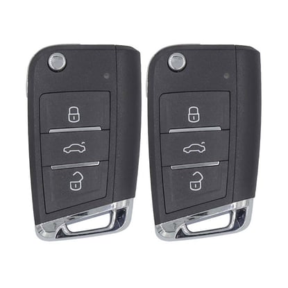 New-Keyless-Entry-Kit-Fit-For-Volkswagen-with-Factory-OEM-Push-Start-Button-&-Comfort-Access---Entry-Flip-Type-Remote---Emirates-Keys