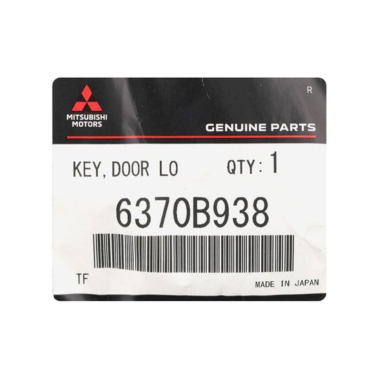 New-Mitsubishi-Expender-2020-Genuine---OEM-Remote-Key-2-Buttons-433MHz-OEM-Part-Number:-6370B938---Emirates-Keys