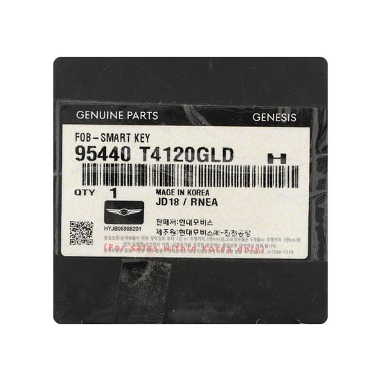 New-Genesis-G90-2024-Genuine---OEM-Smart-Remote-Key-6+1-Buttons-433MHz-OEM-Part-Number:-95440-T4120GLD-,-95440T4120GLD---Emirates-Keys