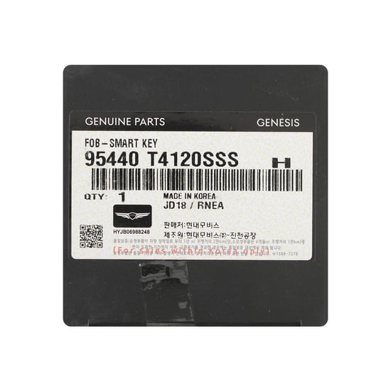 New-Genesis-G90-2024-Genuine---OEM-Smart-Remote-Key-6+1-Buttons-433MHz-OEM-Part-Number:-95440-T4120SSS-,-95440T4120SSS---Emirates-Keys