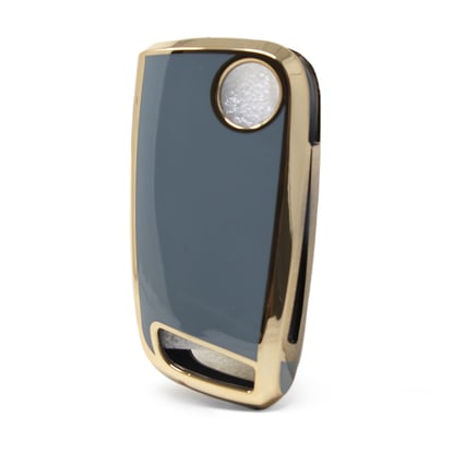 New-Aftermarket-Nano-High-Quality-Cover-For-Volkswagen-MQB-Flip-Remote-Key-3-Buttons-Gray-Color-VW-E11J---Emirates-Keys
