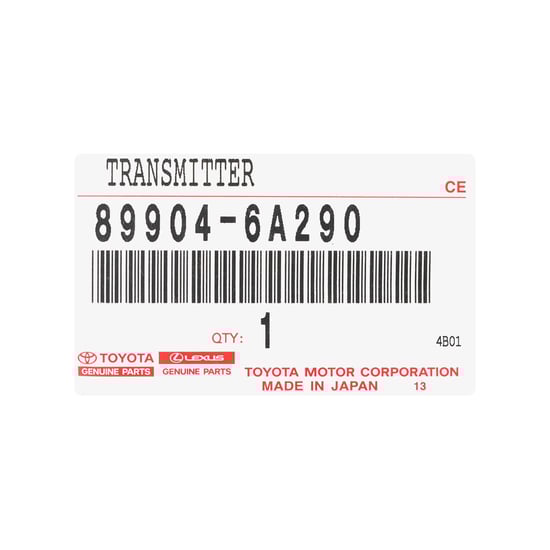 New-Toyota-Land-Cruiser-Prado-2020-Genuine---OEM-Smart-Remote-Key-3-Buttons-315.11-314.35MHz-OEM-Part-Number:-89904-6A290-,-899046A290---Emirates-Keys