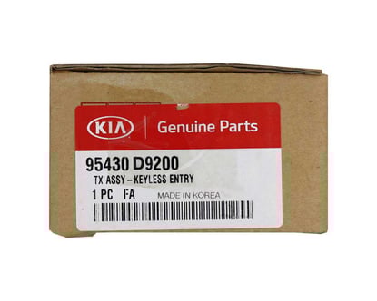 NEW-KIA-Sportage-2016-2019-Genuine-OEM-Remote-3-Buttons-433MHz-Manufacturer-Part-Number:-95430-D9200---95430-F1200---FCCID:-RKE-4F26---Emirates-Keys