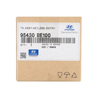 New-Hyundai-Kona-2024-Genuine---OEM-Flip-Remote-Key-3-Buttons-433MHz-OEM-Part-Number:-95430-BE100-,-95430BE100---Emirates-Keys
