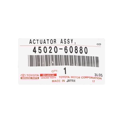 New-Lexus-LX600-2022-Genuine---OEM-Actuator-Assembly-Steering-Lock-OEM-Part-Number:-45020-60880-,-4502060880---Emirates-Keys