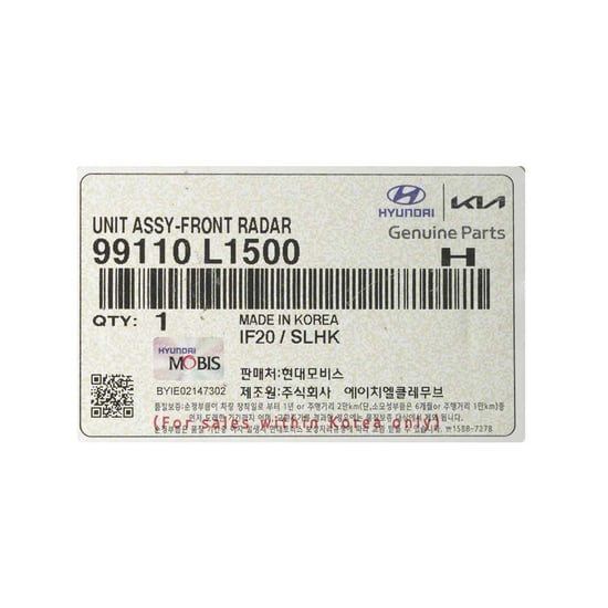New-Hyundai-Sonata-Genuine---OEM-Unit-Assy-Front-Radar-OEM-Part-Number:-99110-L1500---Emirates-Keys