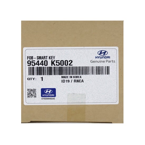 New-Hyundai-Santa-Cruz-2022-Genuine---OEM-Smart-Remote-Key-4+1-Buttons-433MHz-OEM-Part-Number:-95440-K5002---95440K5002---Emirates-Keys