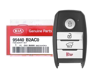 NEW-KIA-Soul-2017-2018-Genuine-OEM-Smart-Key-Remote-4-Buttons-433MHz-DST128-Transponder-95440-B2AC0-95440B2AC0---FCCID:-CQOFN00100---Emirates-Keys