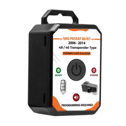 New-Volkswagen-Emulator---Volkswagen-VW-B6---B7-Passat-Emulator-for-48---46-Transponder-Type-Steering-Lock-Emulator With lock Sound-High-Quality-Best-Price---Emirates-Keys