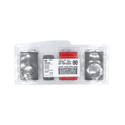 New-Volvo-XC90-S90-V90-XC60-XC40-V60-Genuine-OEM-Smart-Remote-Key-Set-4-Buttons-434MHz-OEM-Part-Number:-32256971-,-FCC-ID:-YG0HUF8423---Emirates-Keys