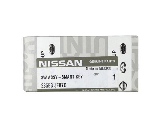 New-Nissan-GTR-2019-Genuine-OEM-Smart-Key-4-Buttons-315MHz-Manufacturer-Part-Number:-285E3-JF87D-285E3JF87D---FCCID:-KR55WK49622---Emirates-Keys